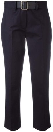 belted chino trousers