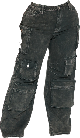 lily high rise cargo jeans