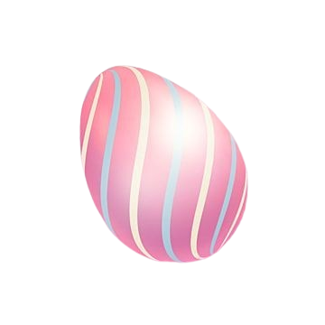 Pink Easter egg