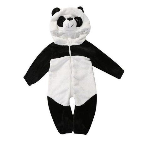 baby panda onesie
