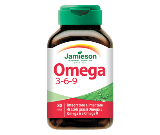 OMEGA 3-6-9 80 perle Jamieson - Offerte Integratori Alimentari - Sconti integratori Named - Farmacia Roma