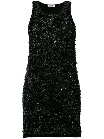 Moschino Pre-Owned Sequinned Short Dress - Farfetch