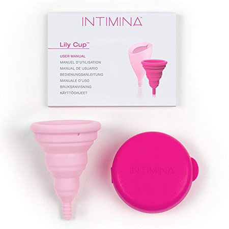 Amazon.com: Intimina Lily Cup Compact Size A - Collapsible Period Cup with Flat-fold Compact Design, Reusable for Go-Anywhere Period Protection: Health & Personal Care