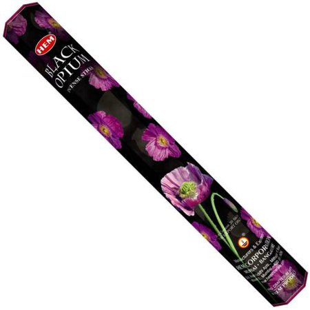 *clipped by @luci-her* Hem Black Opium Incense - 20 sticks :: Incense :: iShopIndian.com