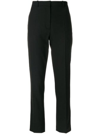 Black Joseph Pleated Trousers | Farfetch.com