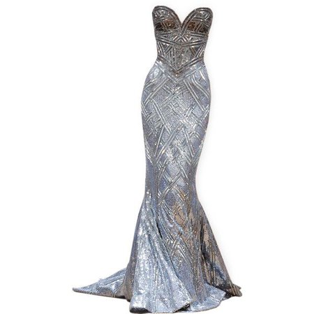 Zuhair Murad Couture Gown (Silver)