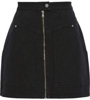 Marigold Cotton-twill Mini Skirt