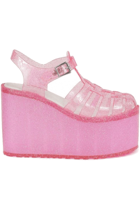 Platform Jelly Shoes