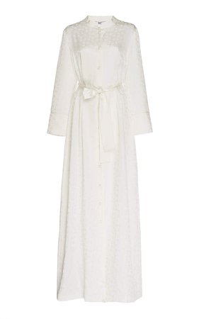 Deitas Fiona Jacquard Silk Dress Size: 36