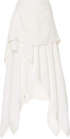 JW Anderson Draped Silk Skirt Size: 6