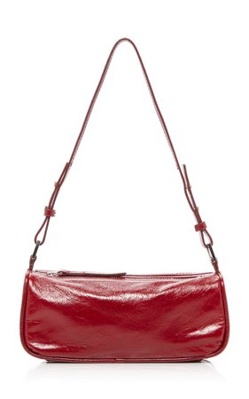 Eve Crinkled-Leather Shoulder Bag by BY FAR | Moda Operandi