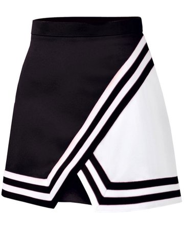 black and white skirt