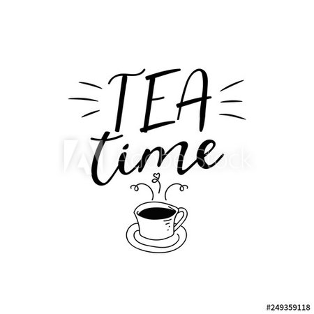 time for tea calligraphy - Google Search