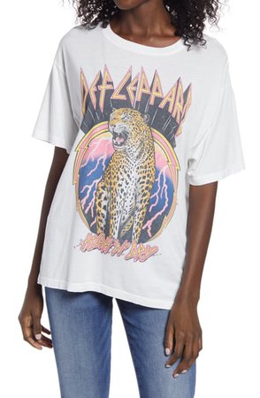 Daydreamer Def Leppard High 'N' Dry Graphic Tee | Nordstrom