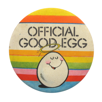 vintage good egg pin