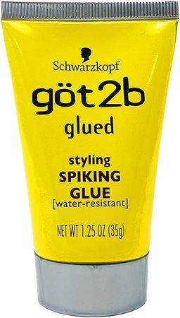 Amazon.com : Schwarzkopf got2b Glued Styling Spiking Glue 1.25 oz (Pack of 2) : Personal Care Products : Beauty & Personal Care