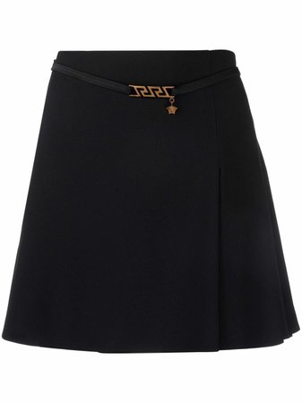 Versace La Greca Chain A-line Mini Skirt - Farfetch