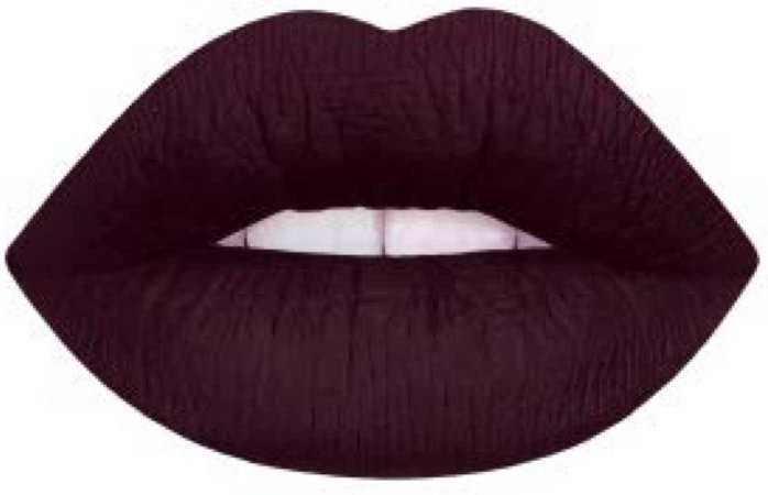Dark Purple Lipstick