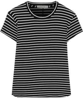 Striped Stretch-jersey T-shirt