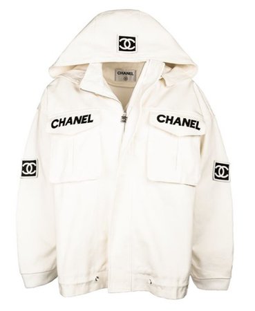 CHANEL white / cream coat