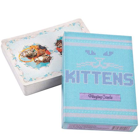 Ellusionist Blue Kittens Playing Cards Deck