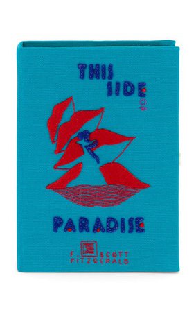 This Side Of Paradise Book Clutch By Olympia Le-Tan | Moda Operandi