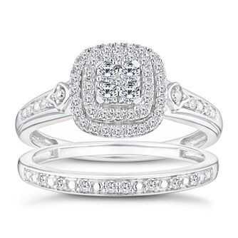 perfect fit - diamond ring set