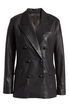 BLANKNYC Faux Leather Blazer | Nordstrom