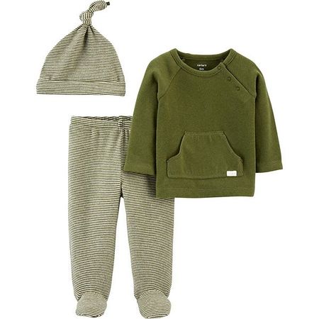 Baby Boy Carter's 3-Piece Footed Outfit Set