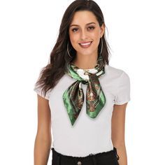 Thrift silk scarf