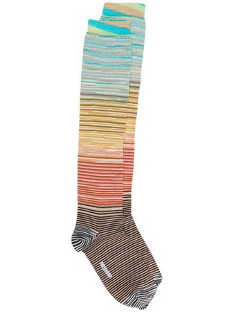 Missoni striped knitted socks