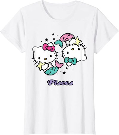 Amazon.com: Hello Kitty Zodiac Pisces Tee Shirt: Clothing