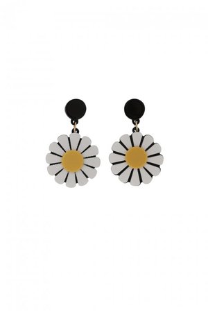 Collectif Accessories Daisy Love Earrings - Collectif Accessories from Collectif UK