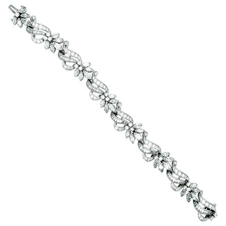 Diamond Bracelet, circa 1960s For Sale at 1stDibs
