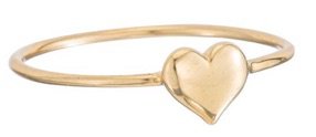 Yellow Gold “Heart” Ring