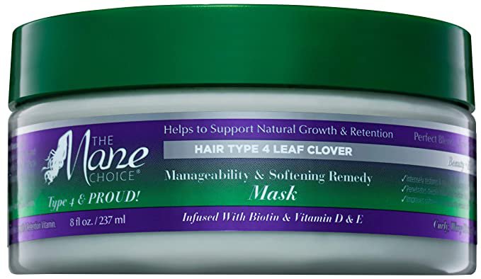 Amazon.com: THE MANE CHOICE - Hair Type 4 Leaf Clover: Manageability & Softening Remedy Mask (8 fl. oz.): Beauty