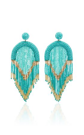 Exclusive Beaded Earrings By Deepa Gurnani | Moda Operandi