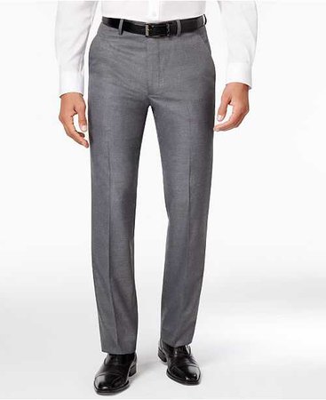 Gray dress pants