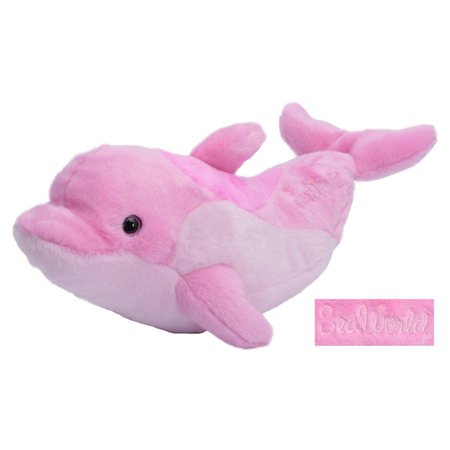 Dolphin Pink Plush 15" - SeaWorld Shop