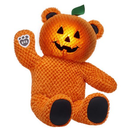 Halloween Teddy Bear | Pumpkin Glow Bear | Build-A-Bear®