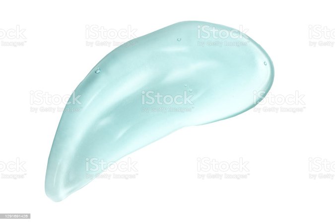 Hyaluronic Acid Serum Blob Smear Smudge Isolated Transparent Skincare Blue Gel Texture Closeup Of Jelly Product Swatch Beauty Skin Care Liquid Shampoo Cleanser Lubricant Sanitizer Sample Stock Photo - Download Image Now - iStock