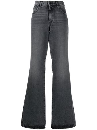 Off-White high-waist wide-leg Jeans