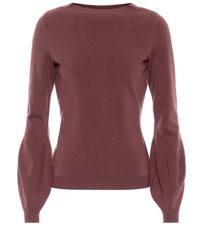 Alaïa, Wool-blend sweater Top