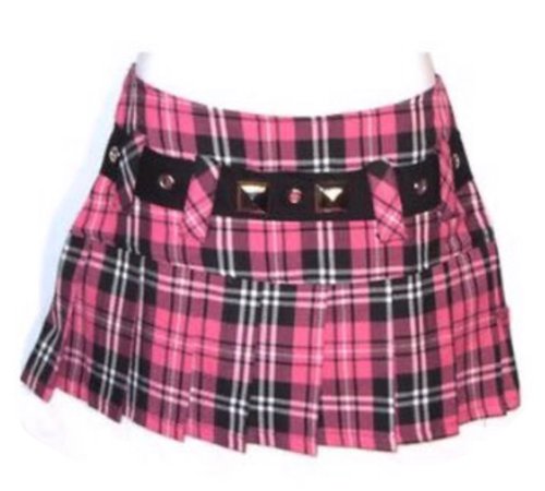 pink emo skirt