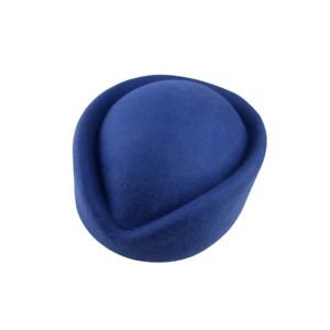 Cute Wool Cap Stewardess Pillbox Hat Millinery TearDrop Fascinator Base Stylish | eBay