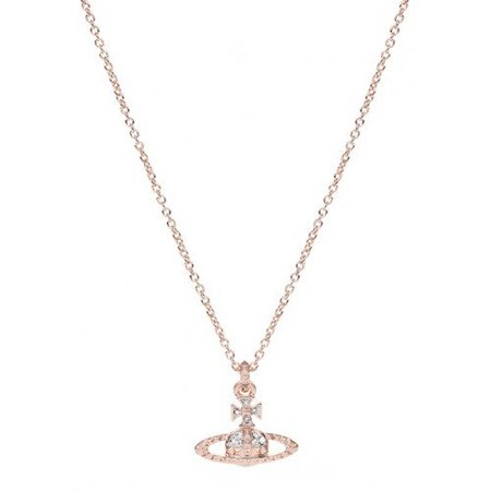 Vivienne Westwood Rose Gold Plated Bas Relief Necklace - Mococo