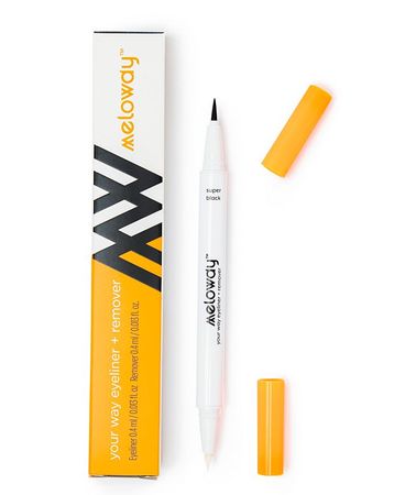 Meloway Super Black Eyeliner and Remover, 2-in-1 Liquid Eyeliner with Remover Pen & Reviews - Makeup - Beauty - Macy's