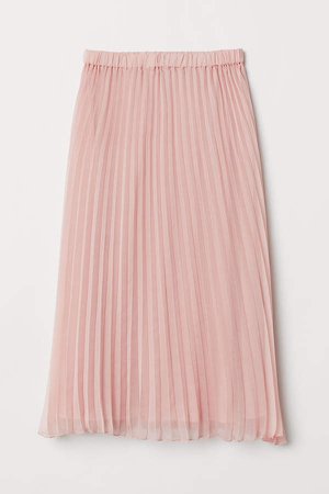 Pleated Skirt - Pink