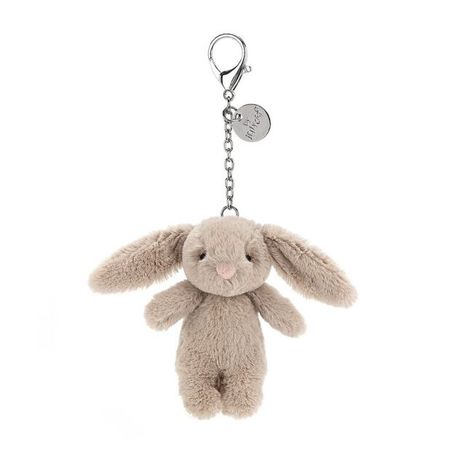 Jellycat Bashful Bunny Beige Bag Charm | Temptation Gifts