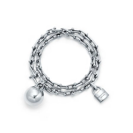 Tiffany HardWear wrap bracelet in sterling silver, medium. | Tiffany & Co.